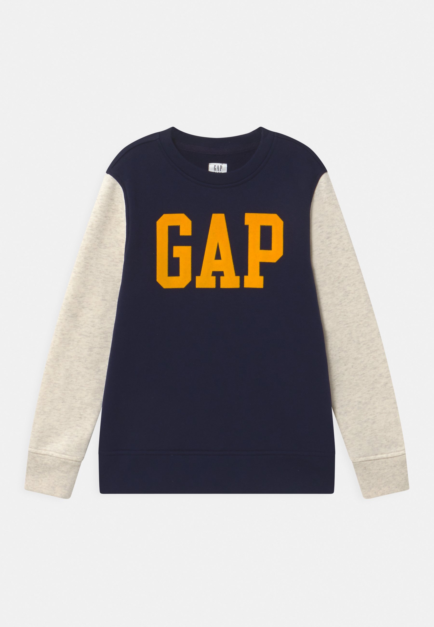 GAP BOYS LOGO CREW Sweatshirt navy uniform Zalando.no GAP LOGO CREW - Sweatshirt - navy