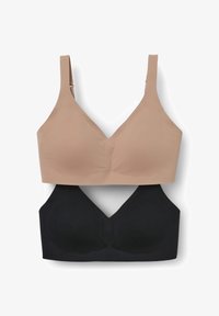 Selezionato, 1x Black, 1x Beige (Nude)