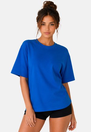 Reichstadt, REICHSTADT SHOULDER DROP DAMEN T-SHIRT 25RSW071 - T-Shirt basic - navy blue