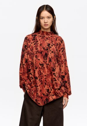 CUELLO ALTO  - Jersey de punto - lynx marron