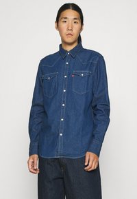 Levi's® BARSTOW WESTERN STANDARD - Camisa - lowdip denim rinse