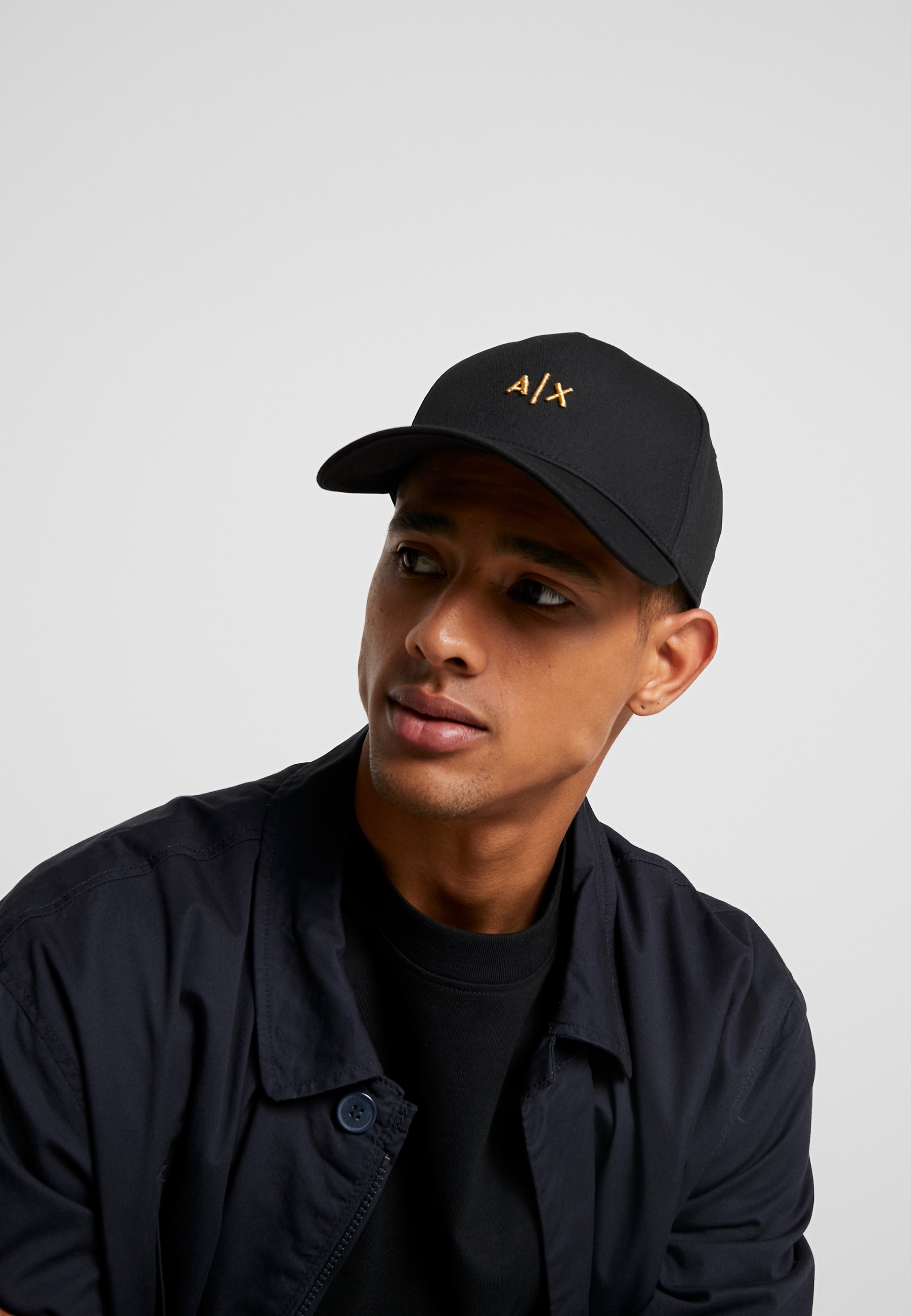 armani exchange cap black