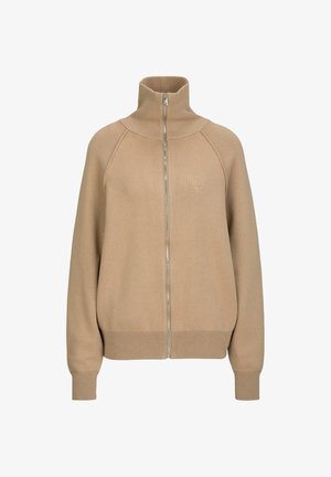 ALMIRA - Sweat zippé - taupe