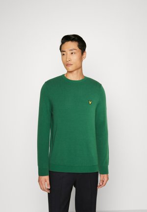 CREW NECK - Strikkegenser - english green