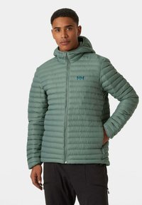 Helly Hansen SIRDAL HOODED INSULATOR - Chaqueta de invierno - grun