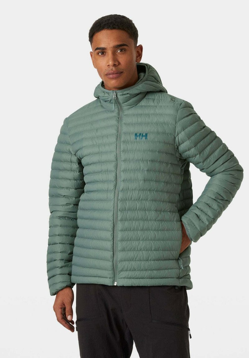 Helly Hansen SIRDAL HOODED INSULATOR - Chaqueta de invierno - grun