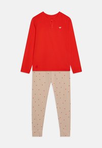 Selected, sandy/apple red