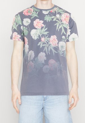 Printtipaita - dark blue