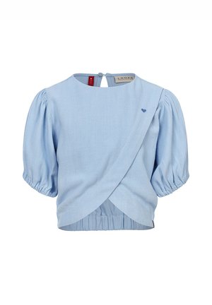 CROPPED - Blouse - blauw