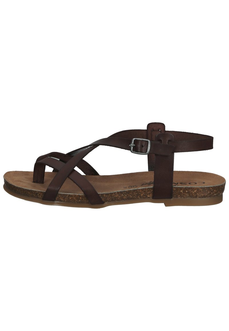 Cosmos Comfort Riemensandalette - dunkelbraun