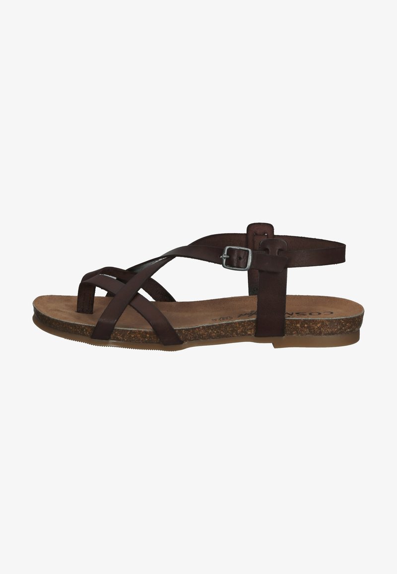 Cosmos Comfort Riemensandalette - dunkelbraun