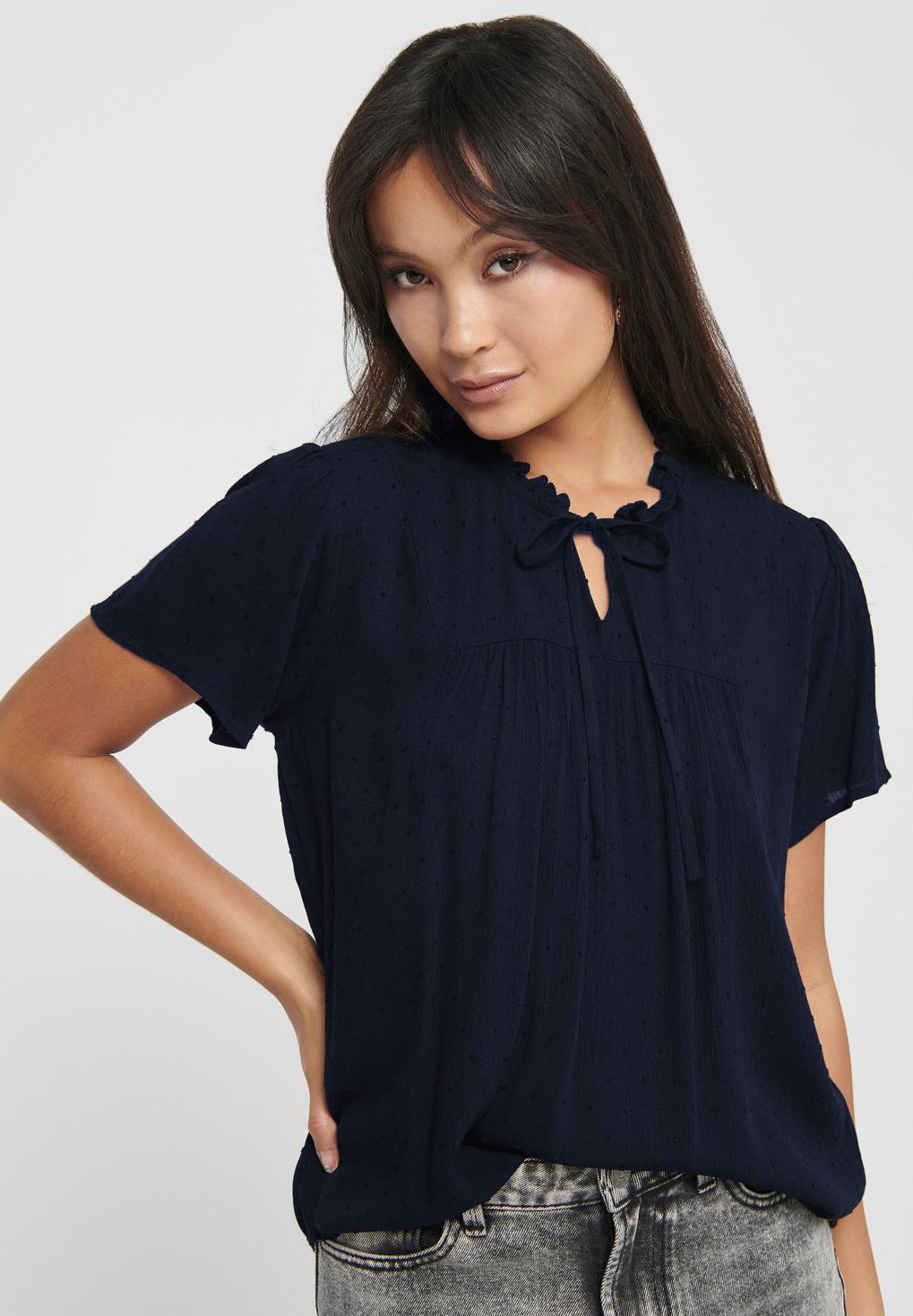 JDY JDY lima life S/S Top Wvn Noos Ladies Blouse, White