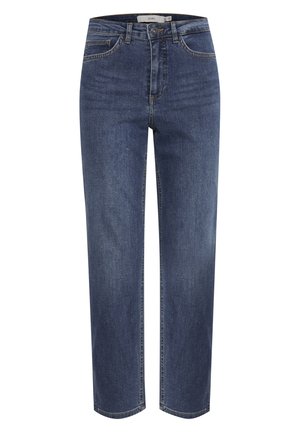 ICHI ICHI IHRAVEN - Straight leg jeans - medium blue