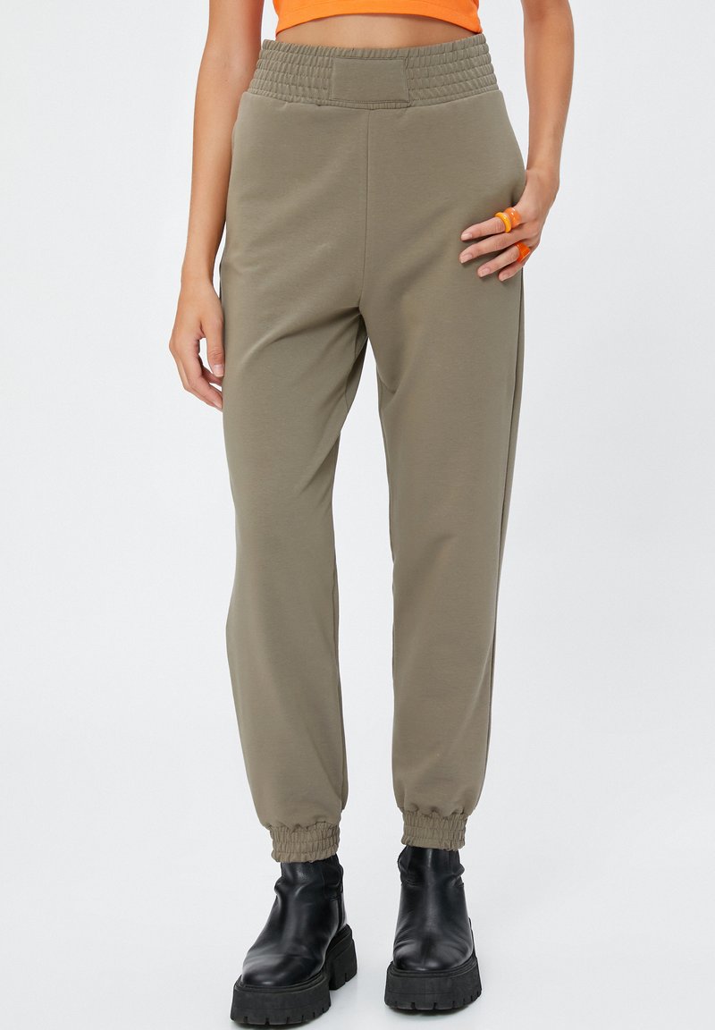 Koton Jogger Pantaloni Tuta Donna Con Tasche – Vita Media Grigio – Modello 0D2 - 5
