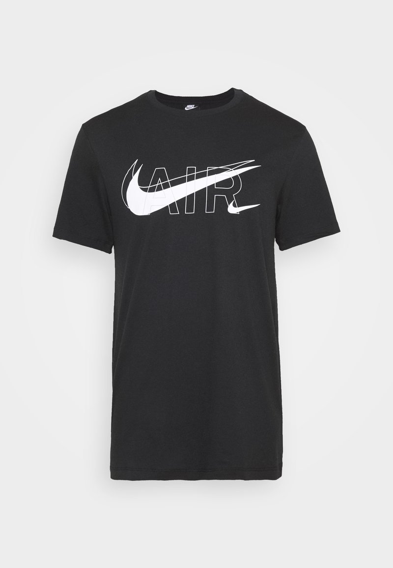 Nike Sportswear TEE AIR - T-Shirt print - black/reflective silver/schwarz