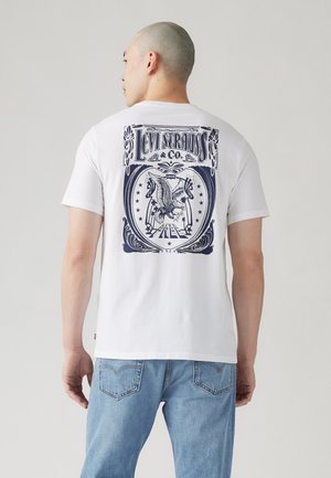 CLASSIC GRAPHIC TEE - Print T-shirt - white