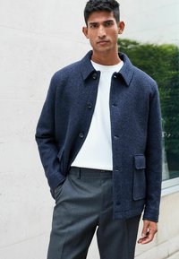 Next Könnyű dzseki - navy blue button through