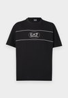 TRAIN LOGO SERIES TEE ROUND LOGO - Тениска с щампа - black