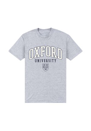 Henry Tiger, OXFORD UNIVERSITY HERITAGE VARSITY CREST ATHLETIC - T-shirt imprimé - oxford grey