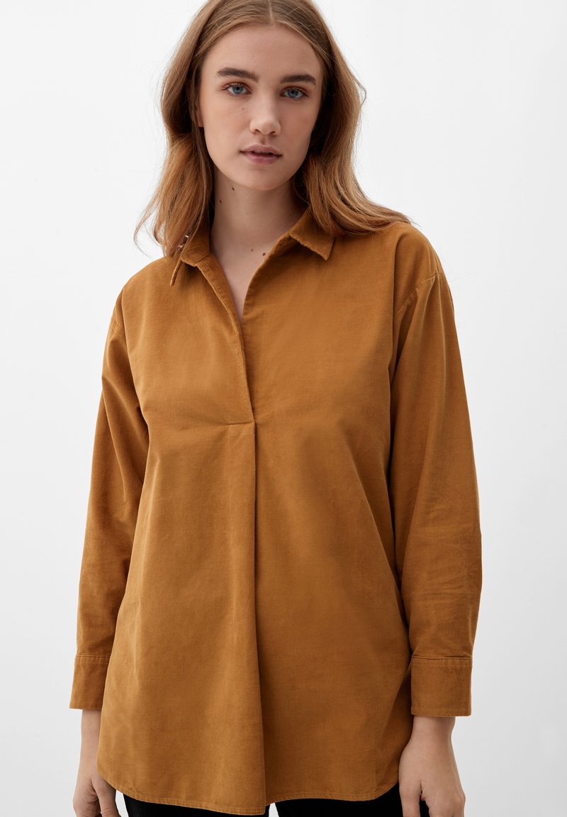 s.Oliver EN FIN  - Bluse - sandstein