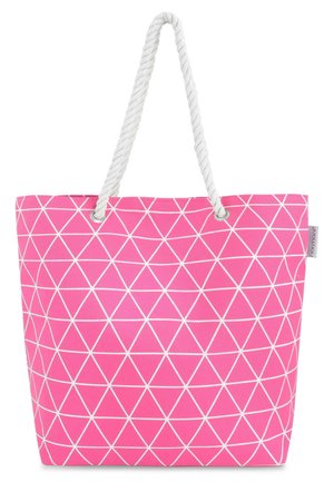 BEACH BAG - Shopping Bag - pink