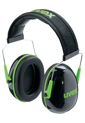 Uvex ZUBEHÖR UVEX K1 KAPSELGEHÖRSCHUTZ - Headphones - grün/schwarz