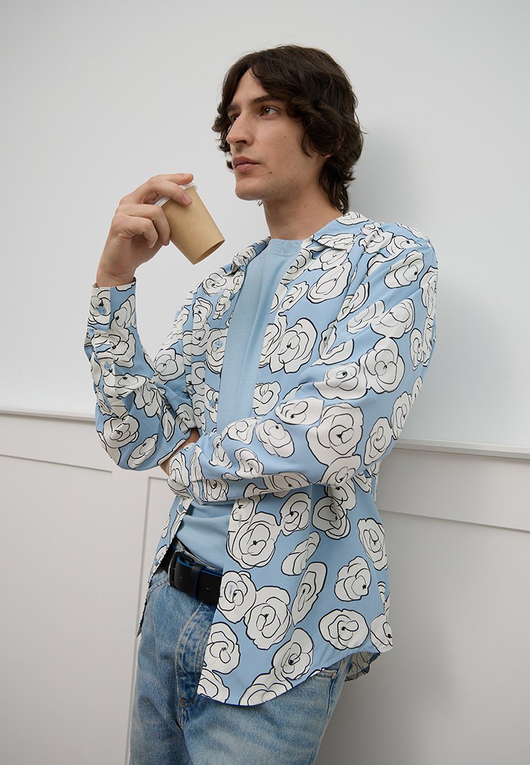 sandro Overhemd blauw