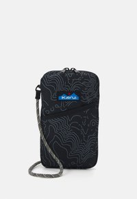 KAVU - ESSENTIAL CASE UNISEX - Soma ar siksnu pāri ķermenim - black topo Miniatūras attēls 1