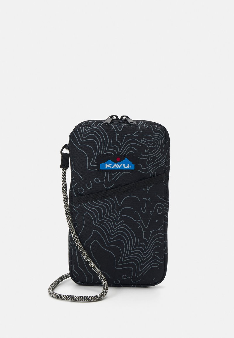 KAVU - ESSENTIAL CASE UNISEX - Soma ar siksnu pāri ķermenim - black topo, Palielināt