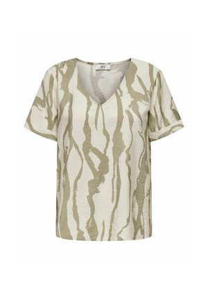 Print T-shirt - braun