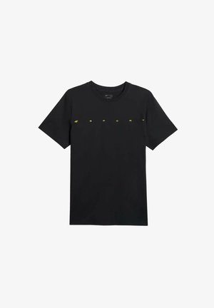 4F, TSHIRT M2661 - T-shirt imprimé - black
