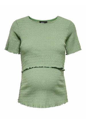 OLMCALIA  - Trükipildiga T-särk - hedge green