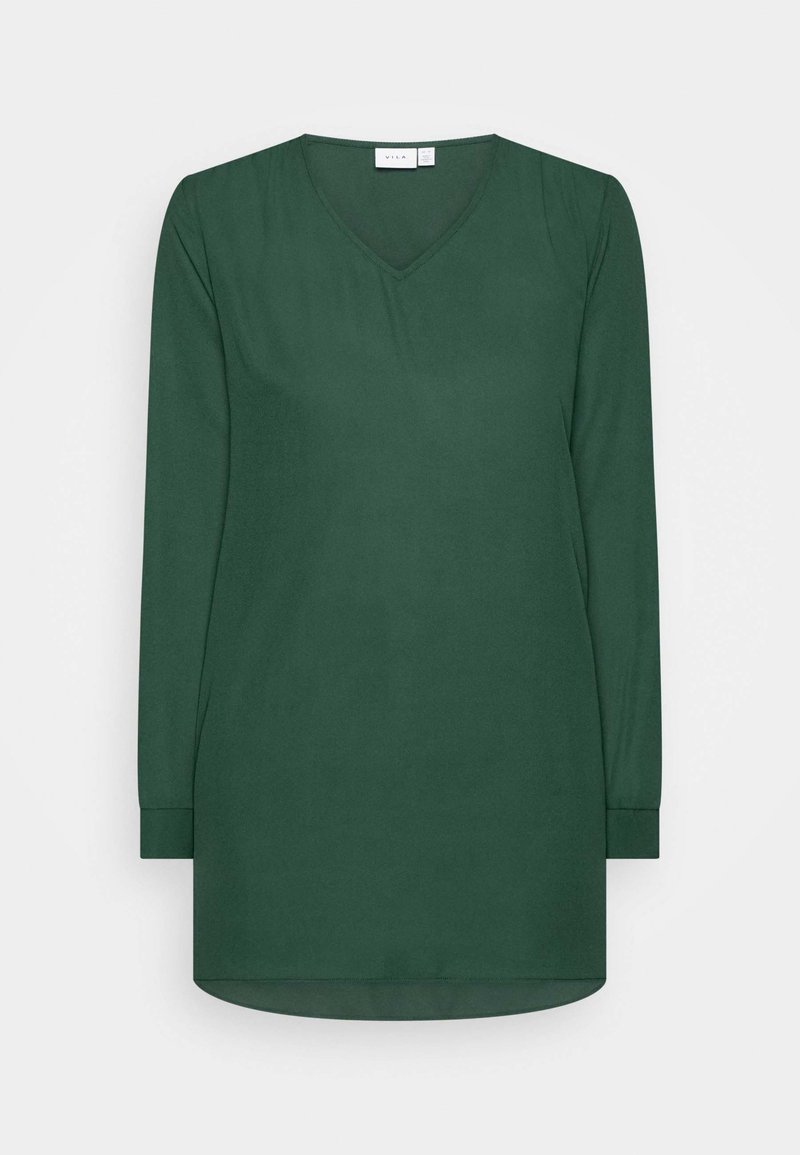 Vila Blouse donkergroen