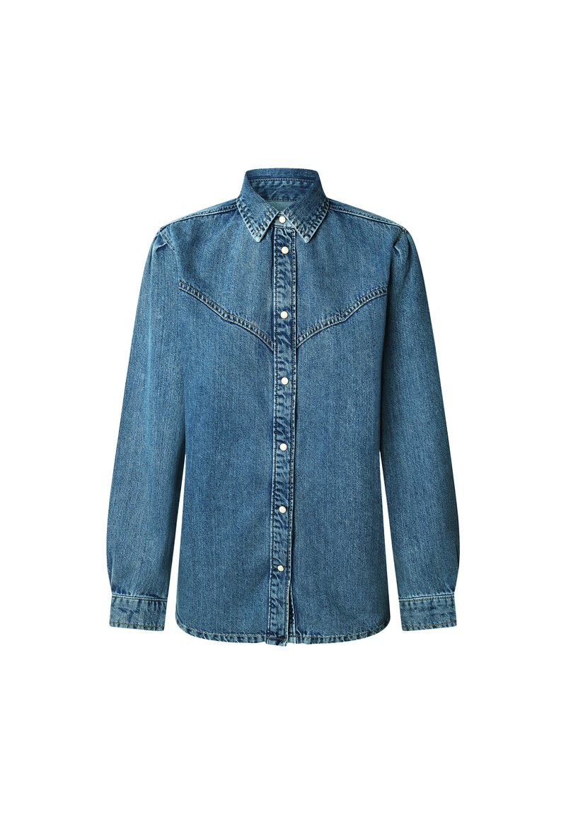 Pepe Jeans Overhemd blauw denim/bluedenim