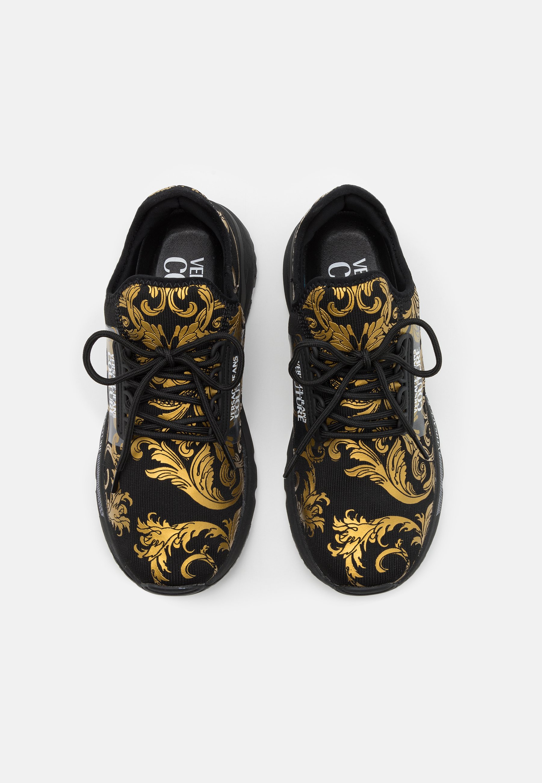 Versace Jeans Couture DYNAMIC - Sneakers - nero/oro/svart - Zalando.se