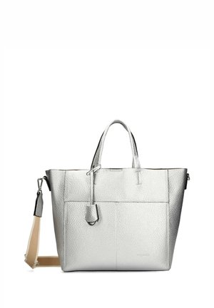 SHOPPER RUNWAY - Tote bag - silber