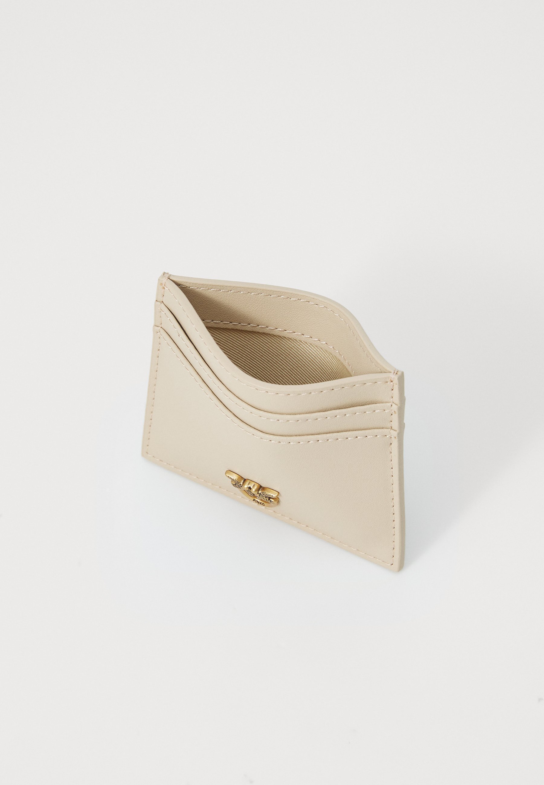 財布・小物その他 PINKO 'Long' card holder Beige Pinko CARD HOLDER - Wallet - beige/smoke grey/antique gold