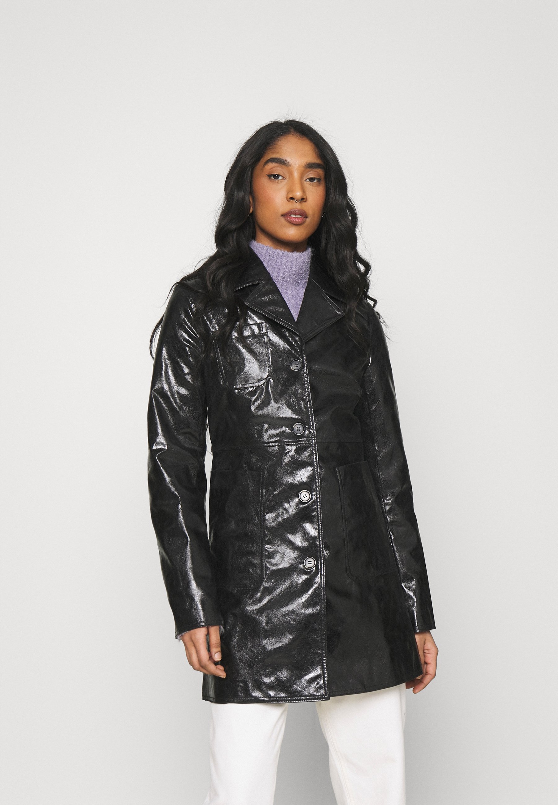 Weekday hanna puffer black Clearance