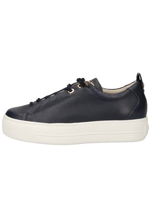 Sneaker low - blau/gold