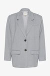 PAULIA - Blazer - greyblue melange