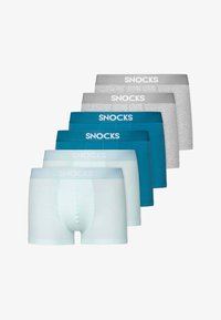 Ej vald, mix (türkis hellblau hellgrau)