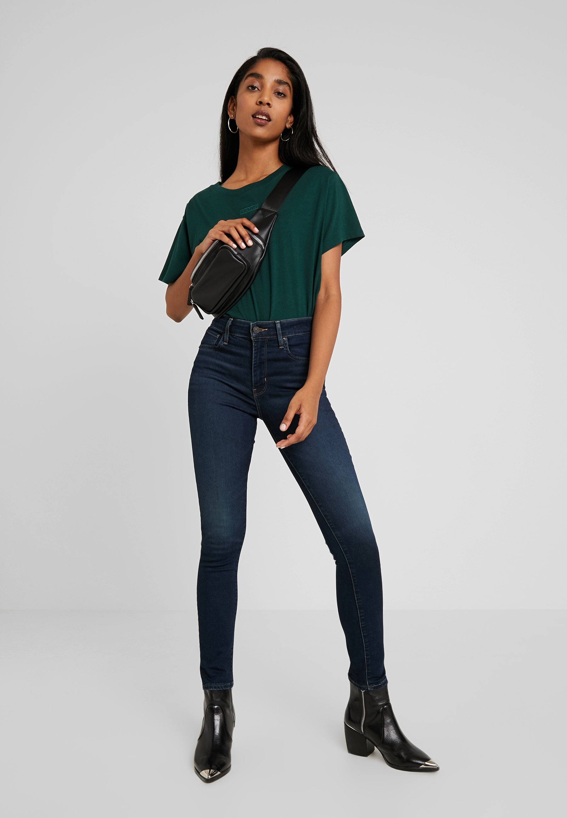 levi's 721 high rise skinny arcade night