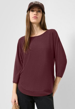 QS, STRICKPULLOVER - Pullover - bordeaux