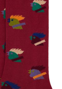 Gallo WITH ROOSTER MOTIF - Calzettoni - carminio