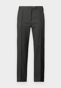 PANTS - Trousers - dark grey melange