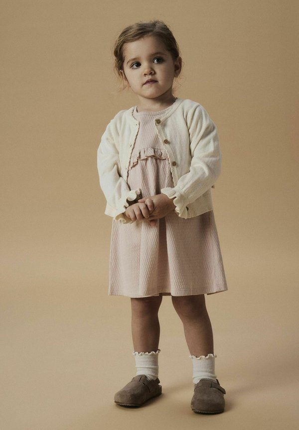 Jerseykleid - peach whip