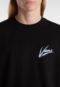 Vans BRUSH SCRIPT LOOSE FIT - Camiseta estampada - black