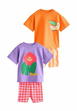 Next REGULAR FIT - SHORT SLEEVE 2 PACK SET  - Šortai - orange