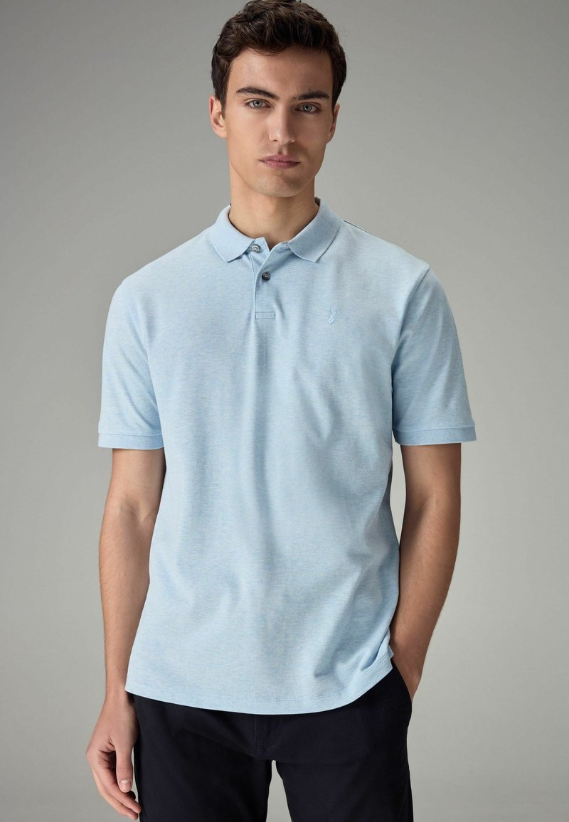 Next REGULAR - Poloshirt - blue marl light
