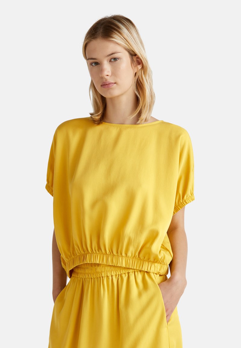 United Colors of Benetton Camicetta - yellow